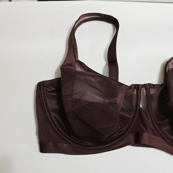 Soma Unbelievable Lift Scoop Balconette Unlined Mocha Size 42DD 42E - Picture 4 of 7